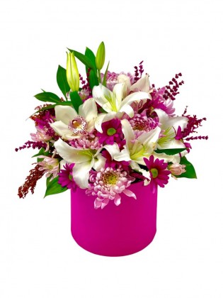 Pink Gift - Lilyum ve Orkideler